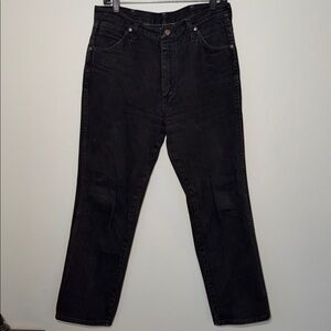 BOGO Vintage Wrangler Black Denim Straight Leg Jeans